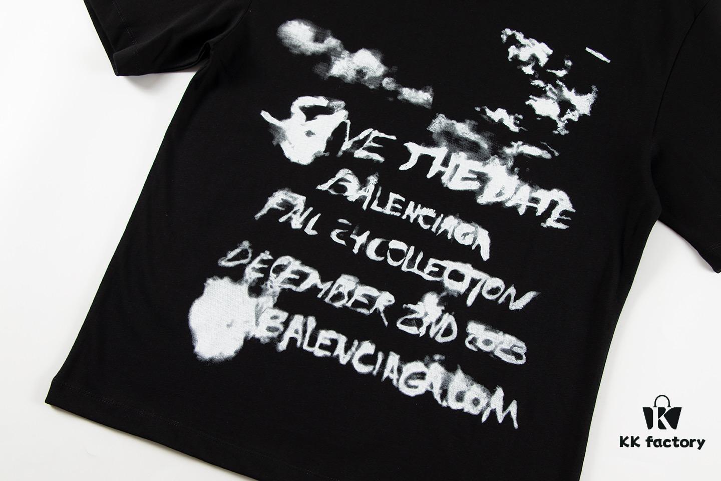 2025 New Arrival Balenciaga Short Sleeve T-Shirt