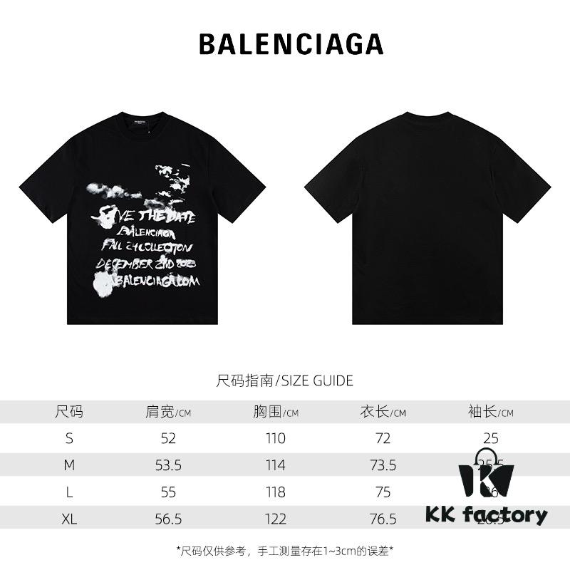 2025 New Arrival Balenciaga Short Sleeve T-Shirt