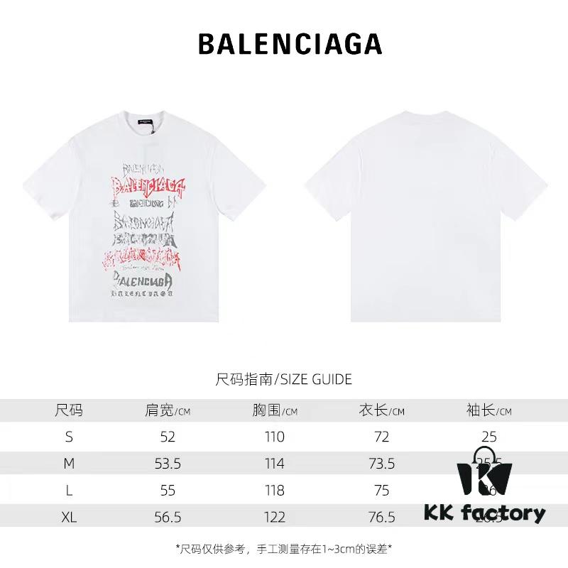 2025 New Arrival Balenciaga Short Sleeve T-Shirt