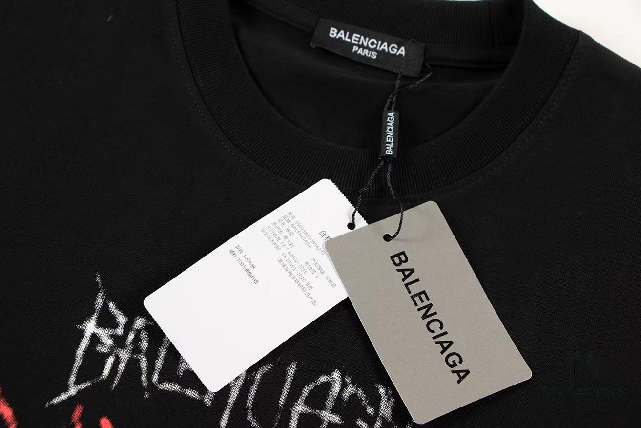 2024 New Balenciaga Short Sleeve T-Shirt
