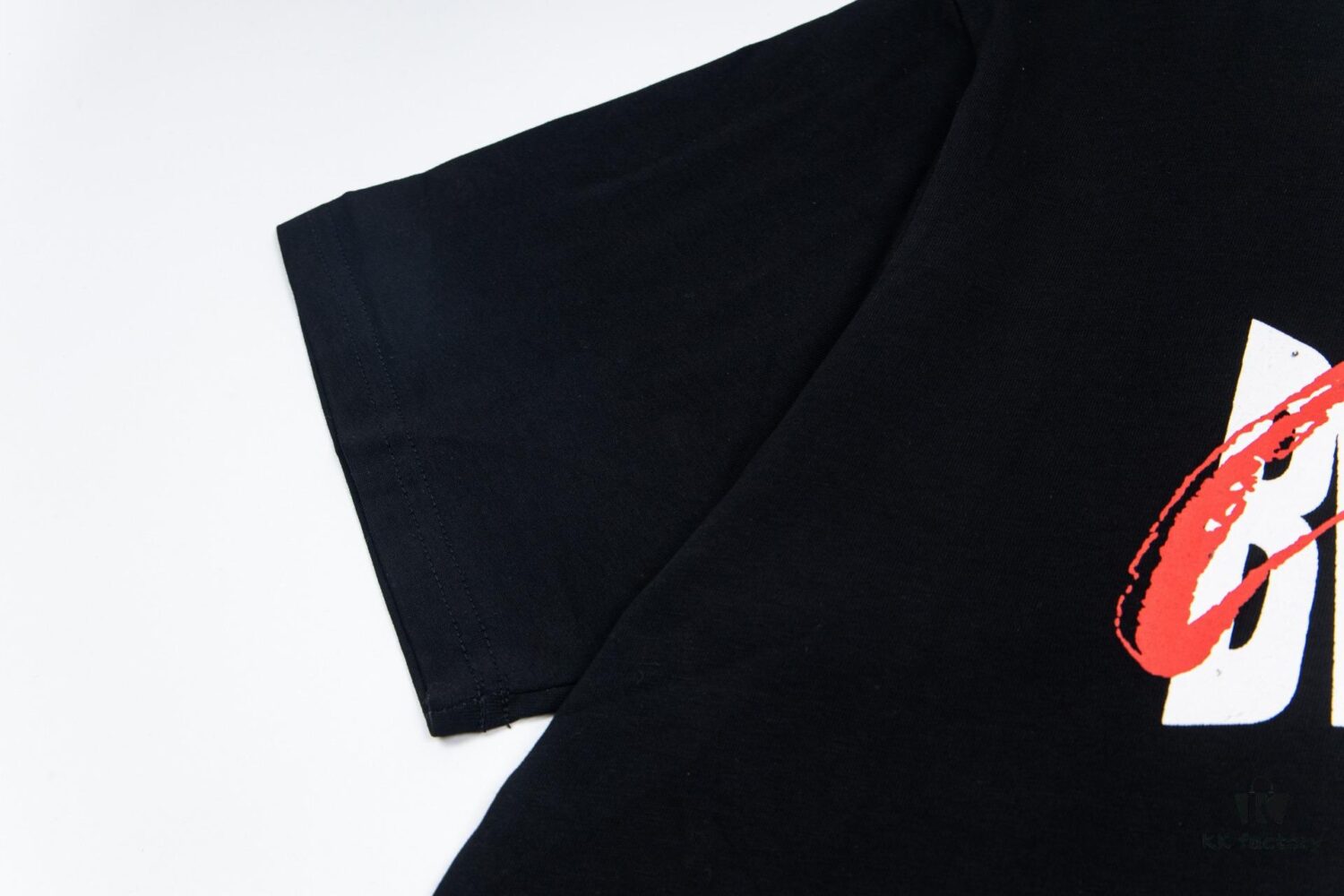 BALENCIAGA New Classic Letter Graffiti Print Casual Round Neck Short Sleeve T-Shirt