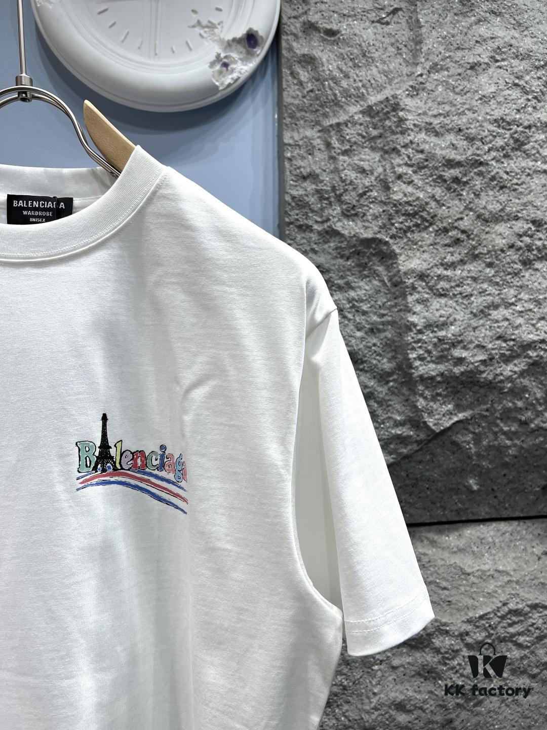 Balenciaga Wave Coca-Cola Series Short Sleeve T-Shirt