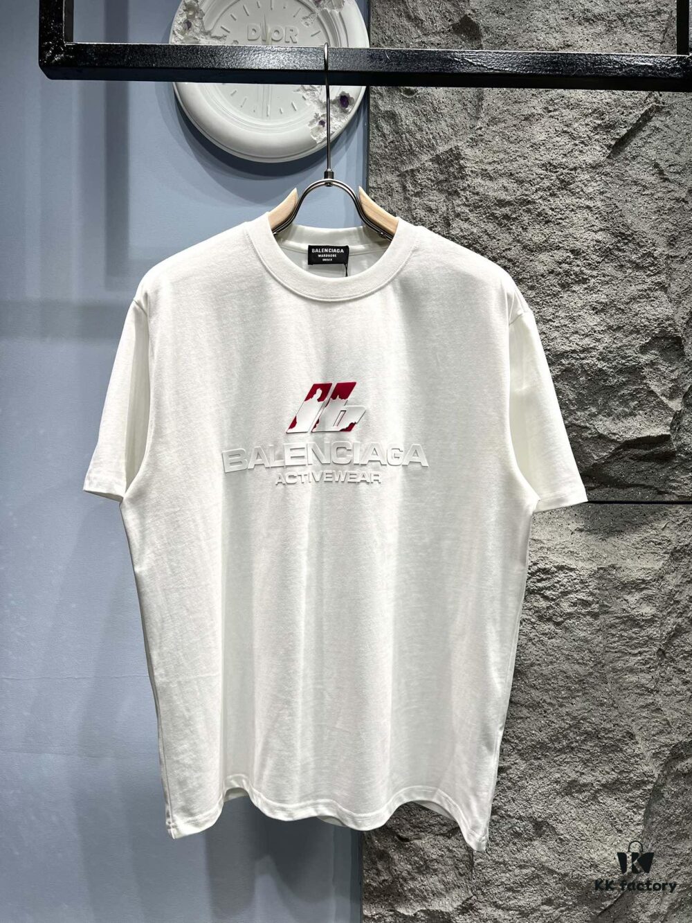 Balenciaga Patchwork Print Logo T-Shirt