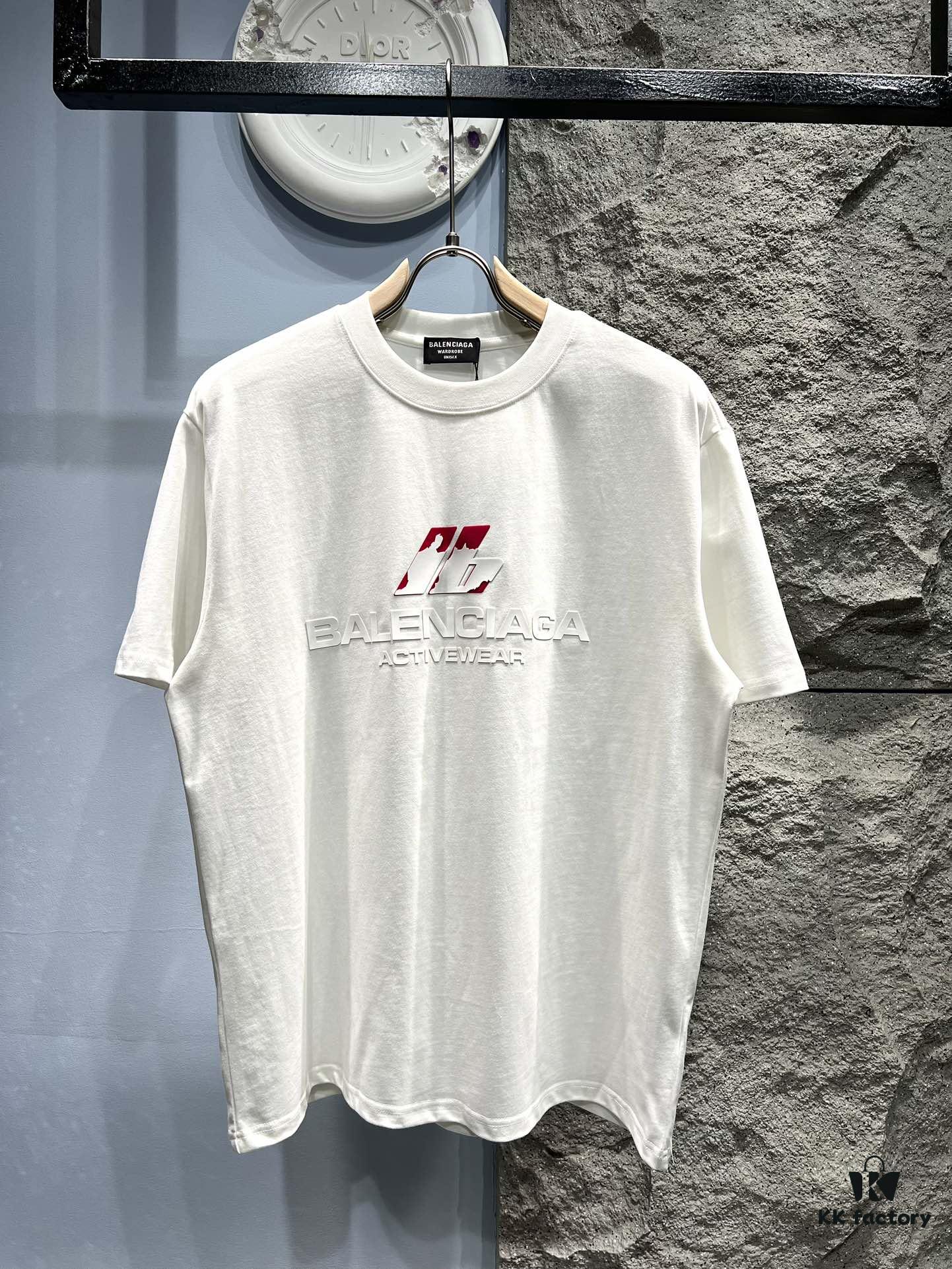 Balenciaga Patchwork Print Logo T-Shirt