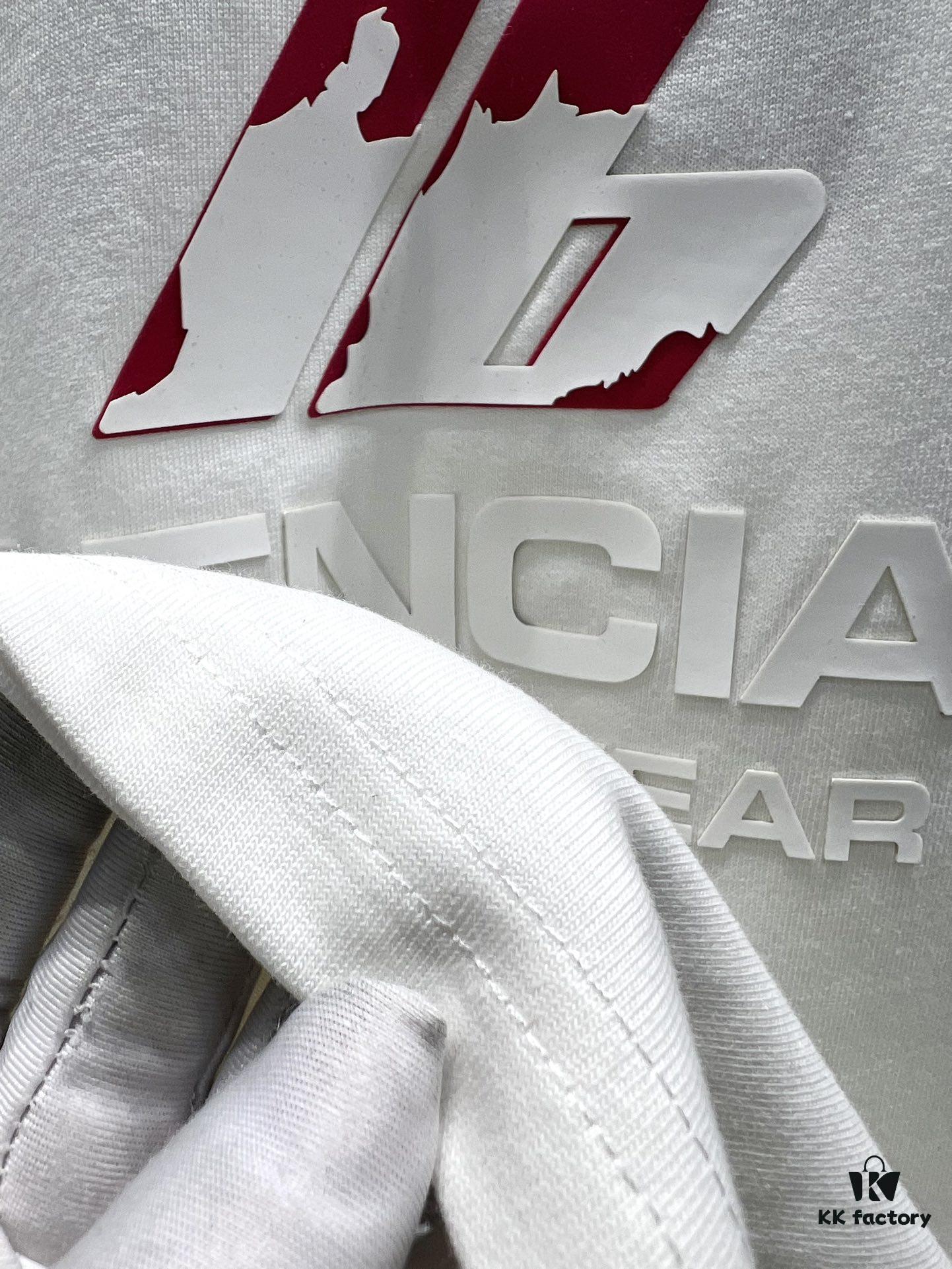 Balenciaga Patchwork Print Logo T-Shirt