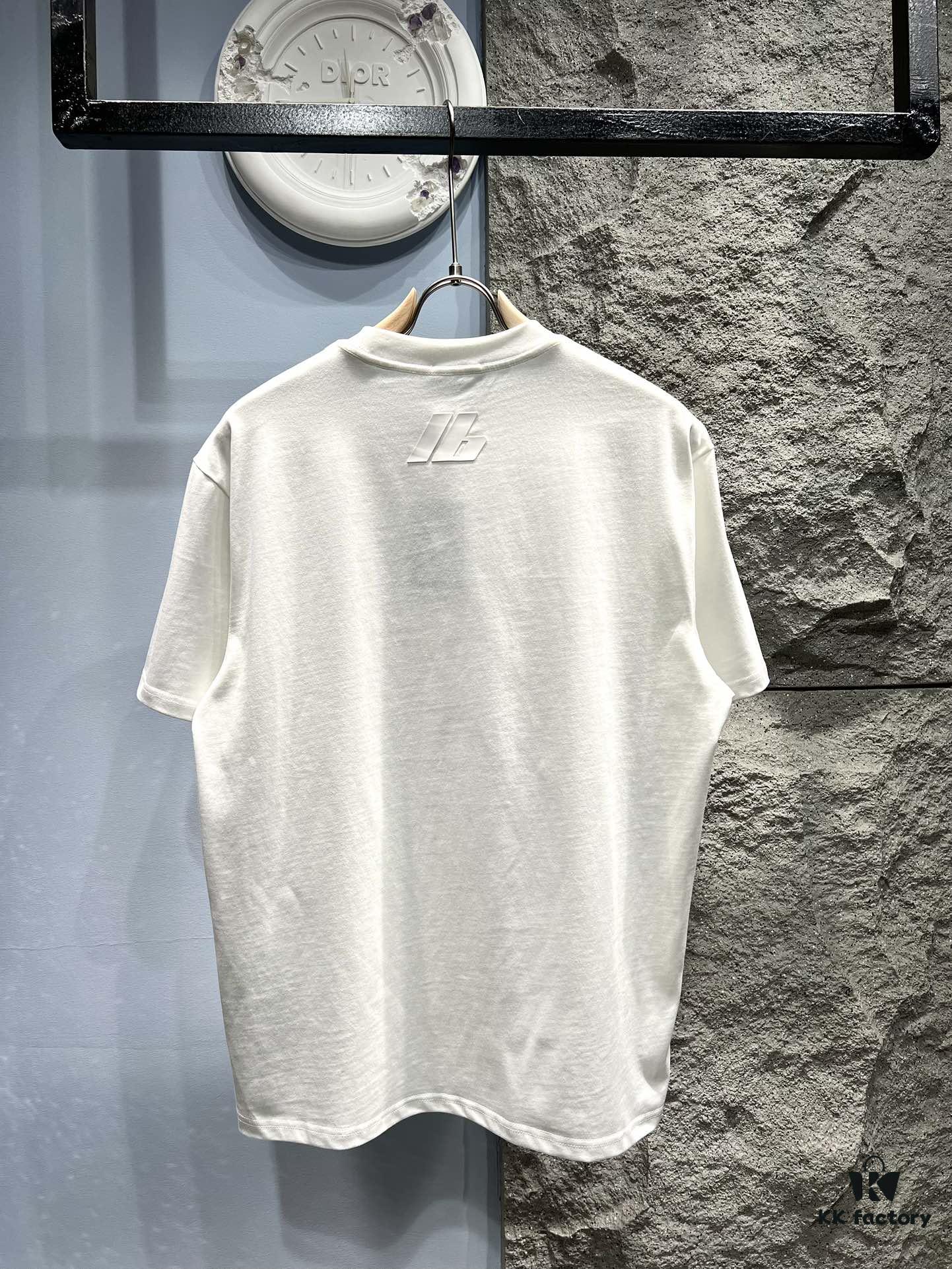 Balenciaga Patchwork Print Logo T-Shirt