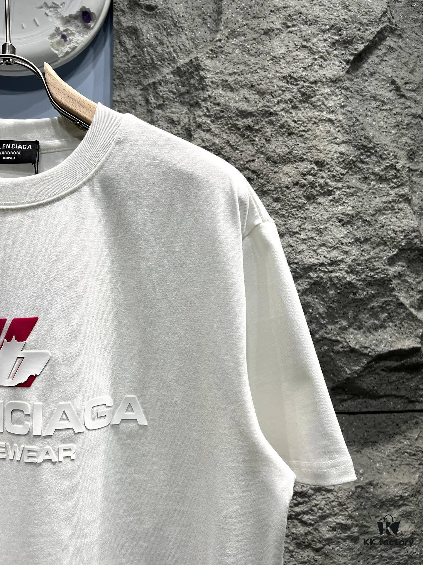 Balenciaga Patchwork Print Logo T-Shirt