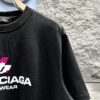 Balenciaga* Paris Fashion Spliced Logo Short Sleeve T-Shirt