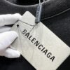 Balenciaga* Paris Fashion Spliced Logo Short Sleeve T-Shirt