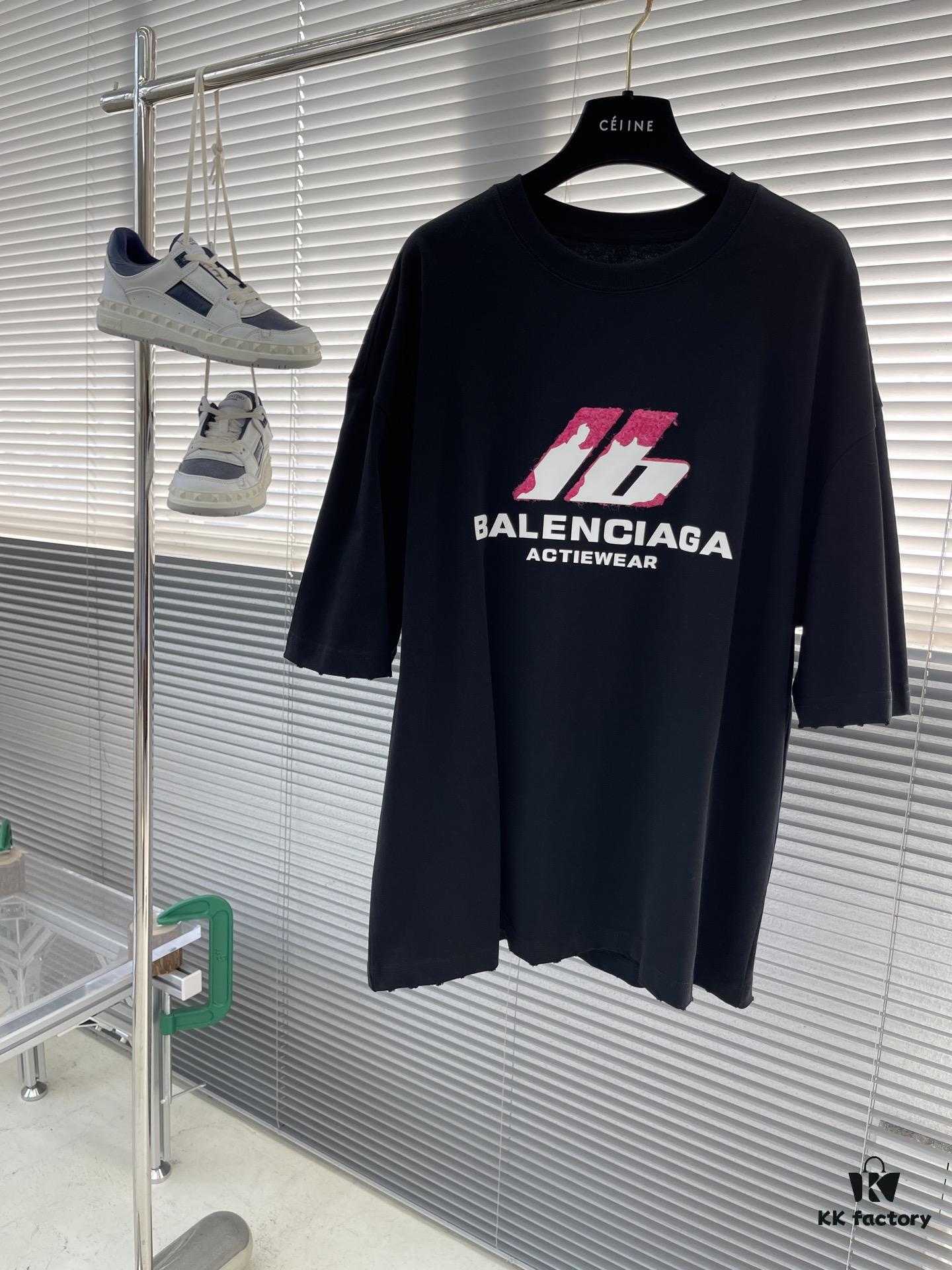 BALENCIAGA 25 Spring/Summer New Arrival Oversized Short Sleeve T-Shirt