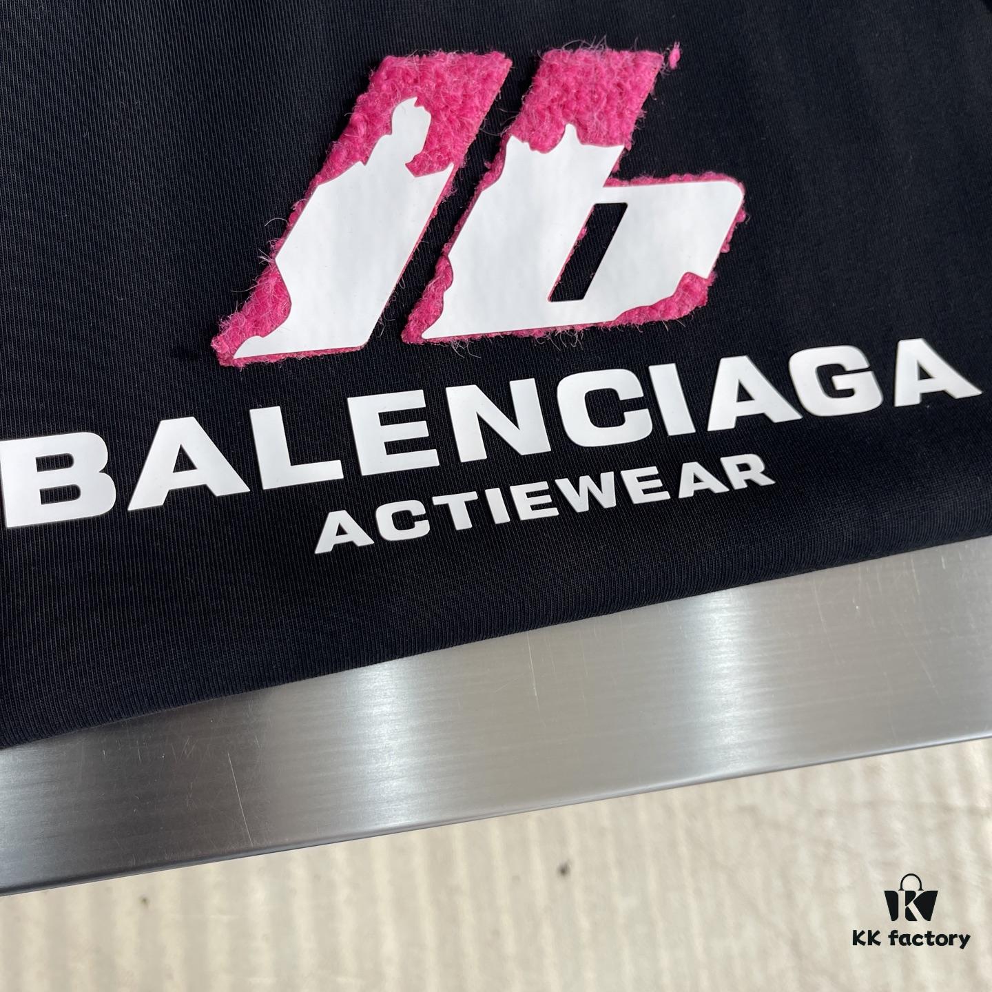 BALENCIAGA 25 Spring/Summer New Arrival Oversized Short Sleeve T-Shirt