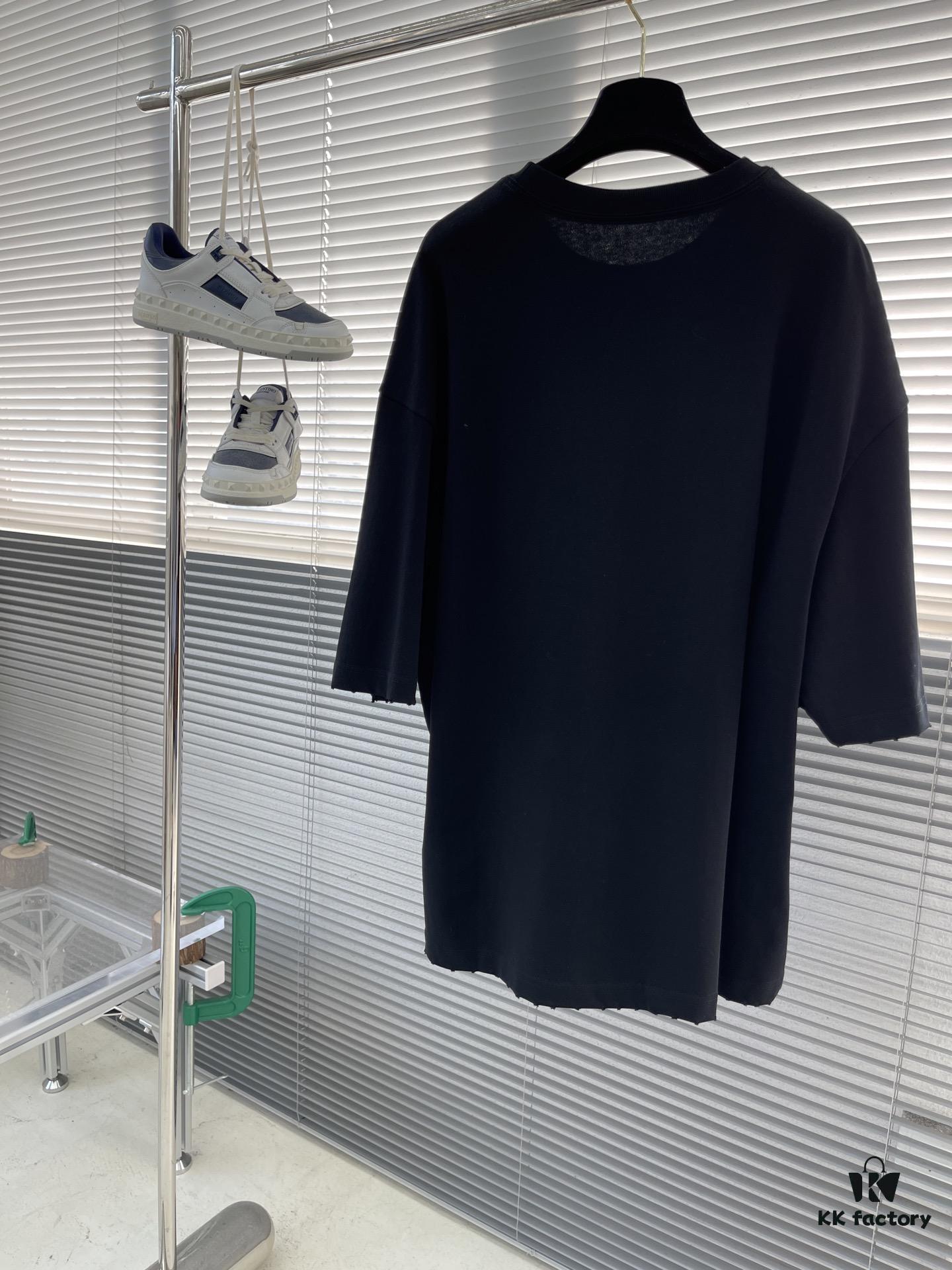 BALENCIAGA 25 Spring/Summer New Arrival Oversized Short Sleeve T-Shirt