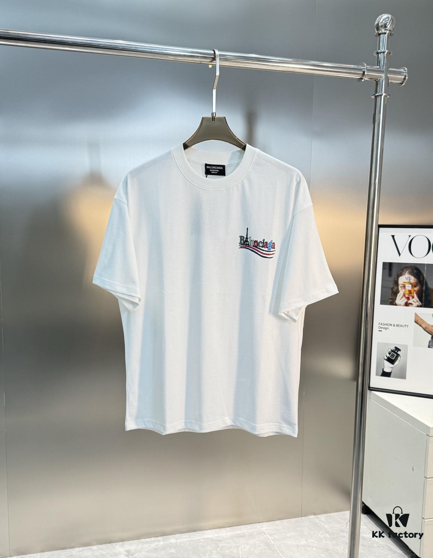 Balenciaga 25S New Coke Logo T-Shirt, Unisex Oversized Fit, 260g Pure Cotton Fabric