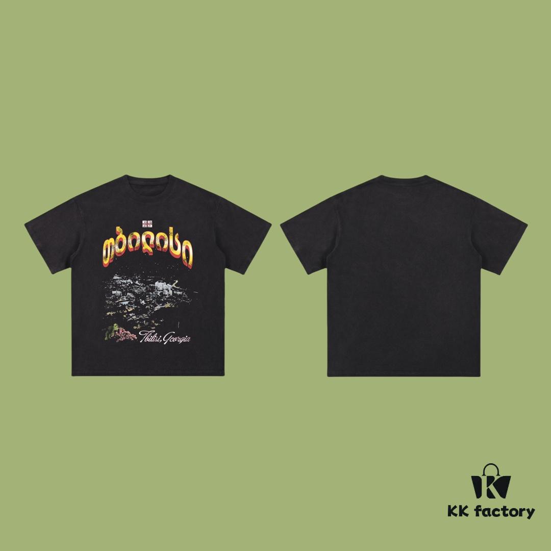 High-End Quality Balenciaga 2025 Fall Spring/Summer Collection Urban Short-Sleeve T-Shirt