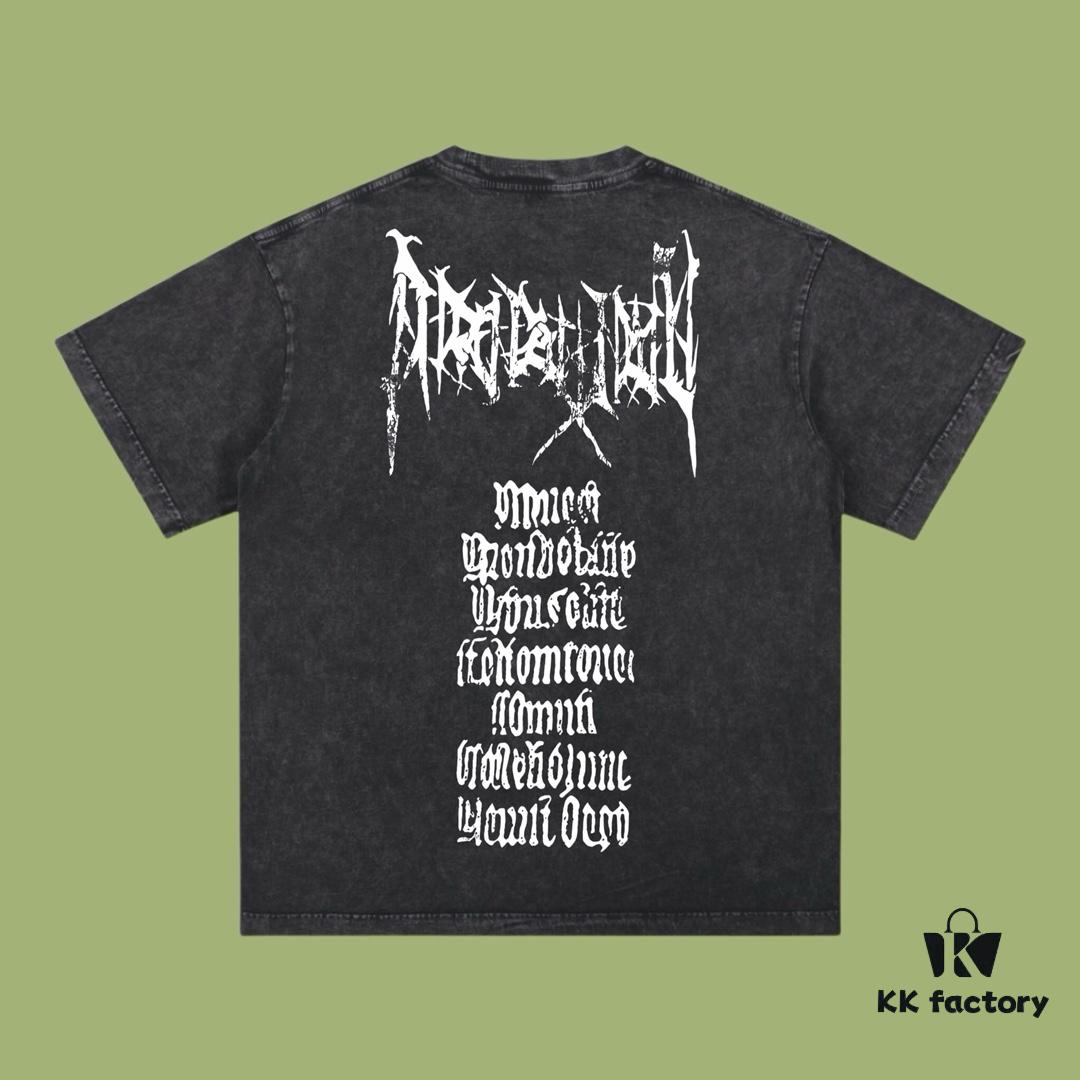 High-End Quality Balenciaga 2025 Fall Spring/Summer Collection Art Statement Short-Sleeve T-Shirt