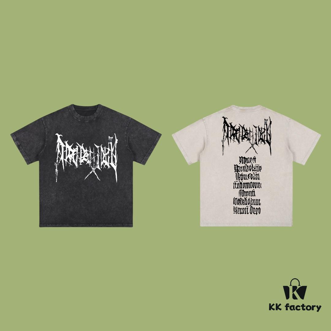 High-End Quality Balenciaga 2025 Fall Spring/Summer Collection Art Statement Short-Sleeve T-Shirt, Imported Kangnan Digital Direct-to-Garment Printing, Premium Dyed Streetwear 26s Double-Yarn 100% Cotton, Pre-Washed 300G Finished Garment Dyeing and Snow-Washed Treatment, OS Loose Fit Unisex Design