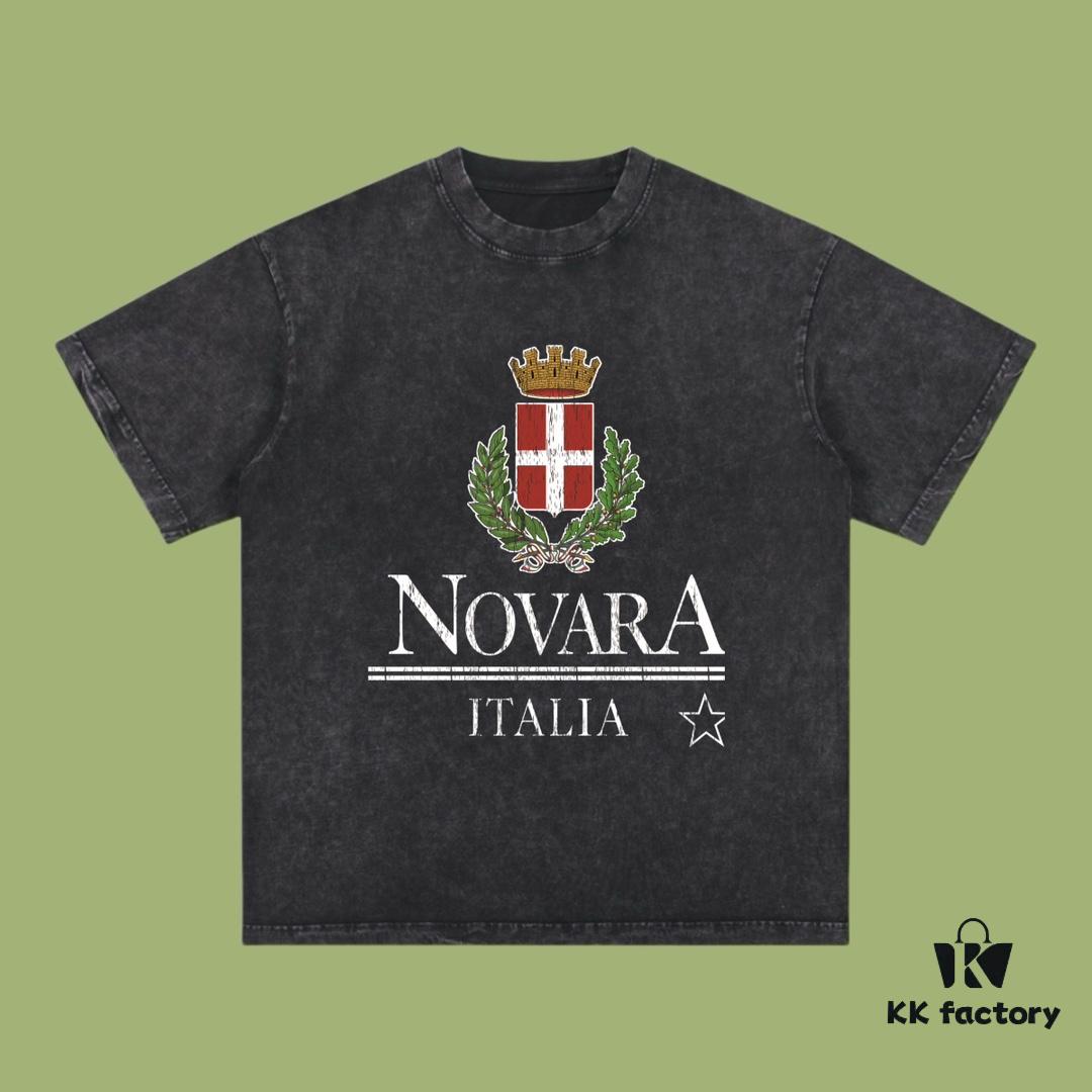 High-End Quality Balenciaga 2025 Fall Spring/Summer Collection Wheat Ear National Flag Short Sleeve T-Shirt, Imported Kanglong Digital Direct-to-Garment Printing, Premium Streetwear Quality, 26 Single 100% Double Yarn, Post-Wash 300G, Garment-Dyed and Washed with Snowflake Effect, OS Loose Fit Unisex