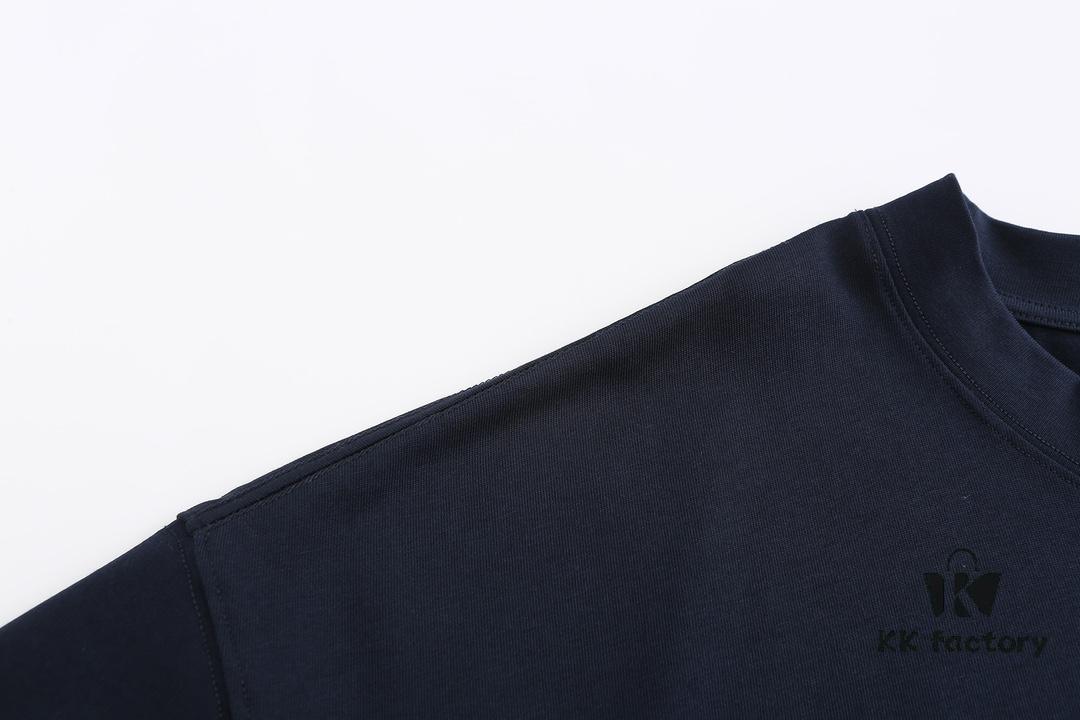 High-End Quality Balenciaga 2025 Fall Spring/Summer Collection Buckle Short-Sleeve T-Shirt, Distinct from Regular Print, Custom-Woven 270G 32-Thread Double-Yarn Pure Cotton Fabric, Loose Fit Unisex Design