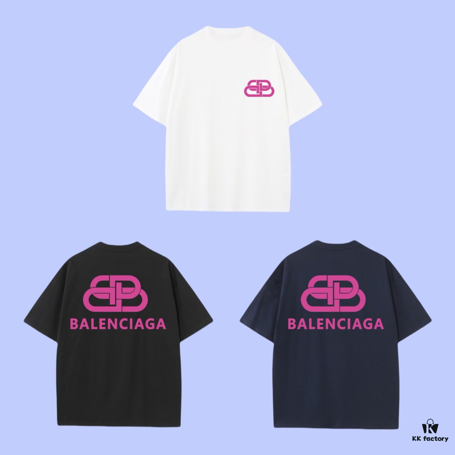 High-End Quality Balenciaga 2025 Fall Spring/Summer Collection Buckle Short-Sleeve T-Shirt, Distinct from Regular Print, Custom-Woven 270G 32-Thread Double-Yarn Pure Cotton Fabric, Loose Fit Unisex Design