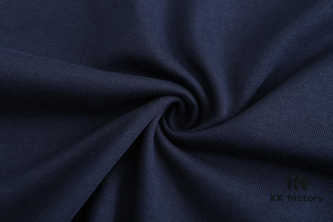 High-End Quality Balenciaga 2025 Fall Spring/Summer Collection Buckle Short-Sleeve T-Shirt, Distinct from Regular Print, Custom-Woven 270G 32-Thread Double-Yarn Pure Cotton Fabric, Loose Fit Unisex Design