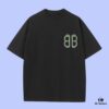 High-End Quality Balenciaga 2025 Fall Spring/Summer Collection Double-B Short-Sleeve T-Shirt, Distinct from Regular Prints, Made of Custom-Woven 270G 32-Count Double-Yarn Pure Cotton Fabric, Loose Fit Unisex Design