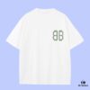 High-End Quality Balenciaga 2025 Fall Spring/Summer Collection Double B Short-Sleeve T-Shirt, Distinct from Regular Prints, Crafted in 270G 32-Count Double-Yarn Pure Cotton Fabric, Loose Fit Unisex Design