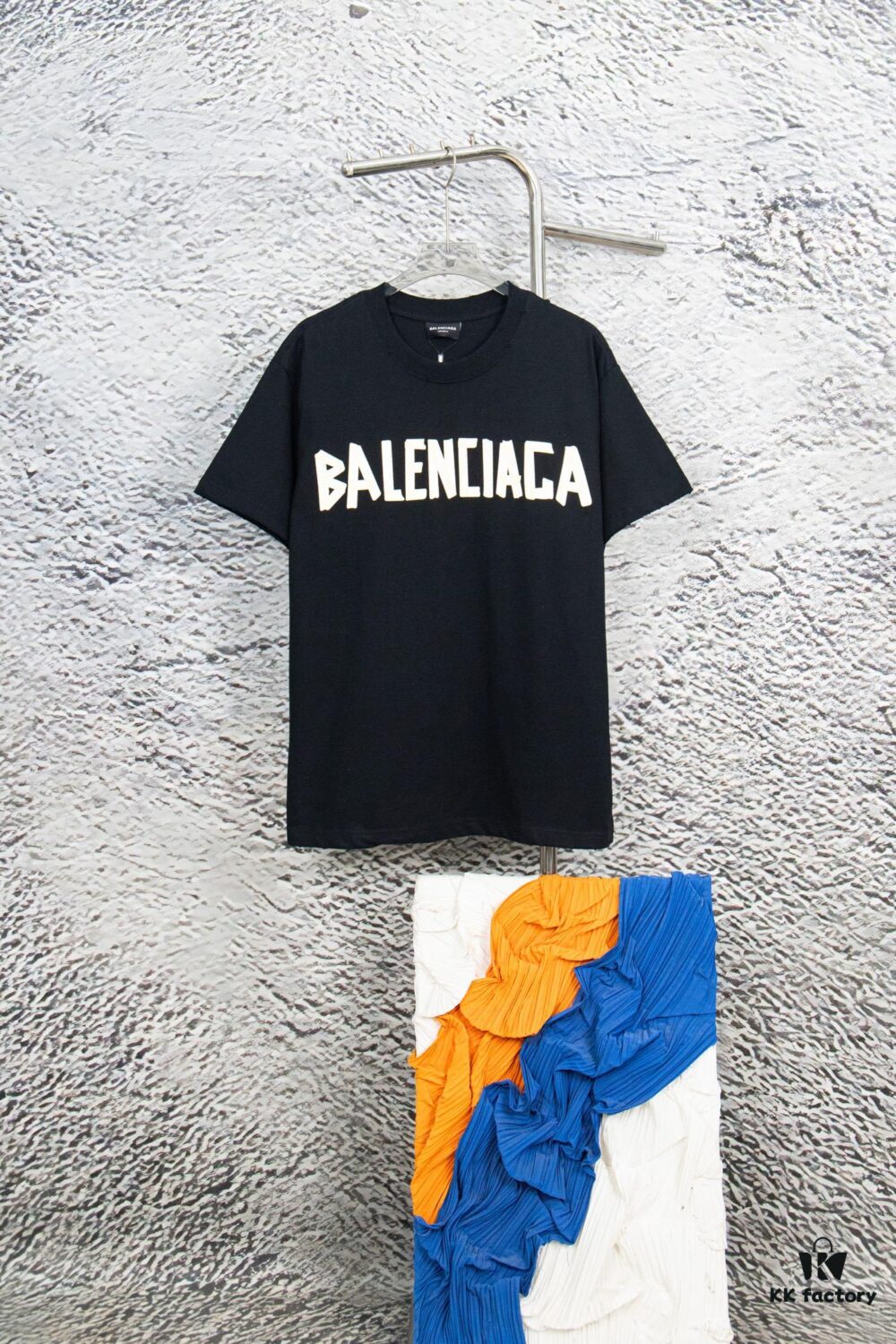 Balenciaga Tape Hole Short Sleeve T-Shirt