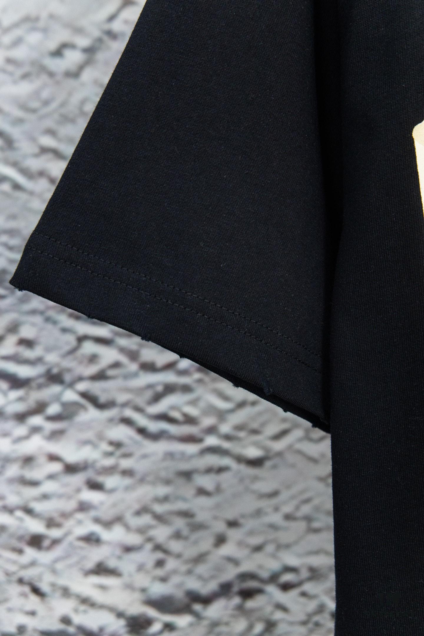 Balenciaga Tape Hole Short Sleeve T-Shirt