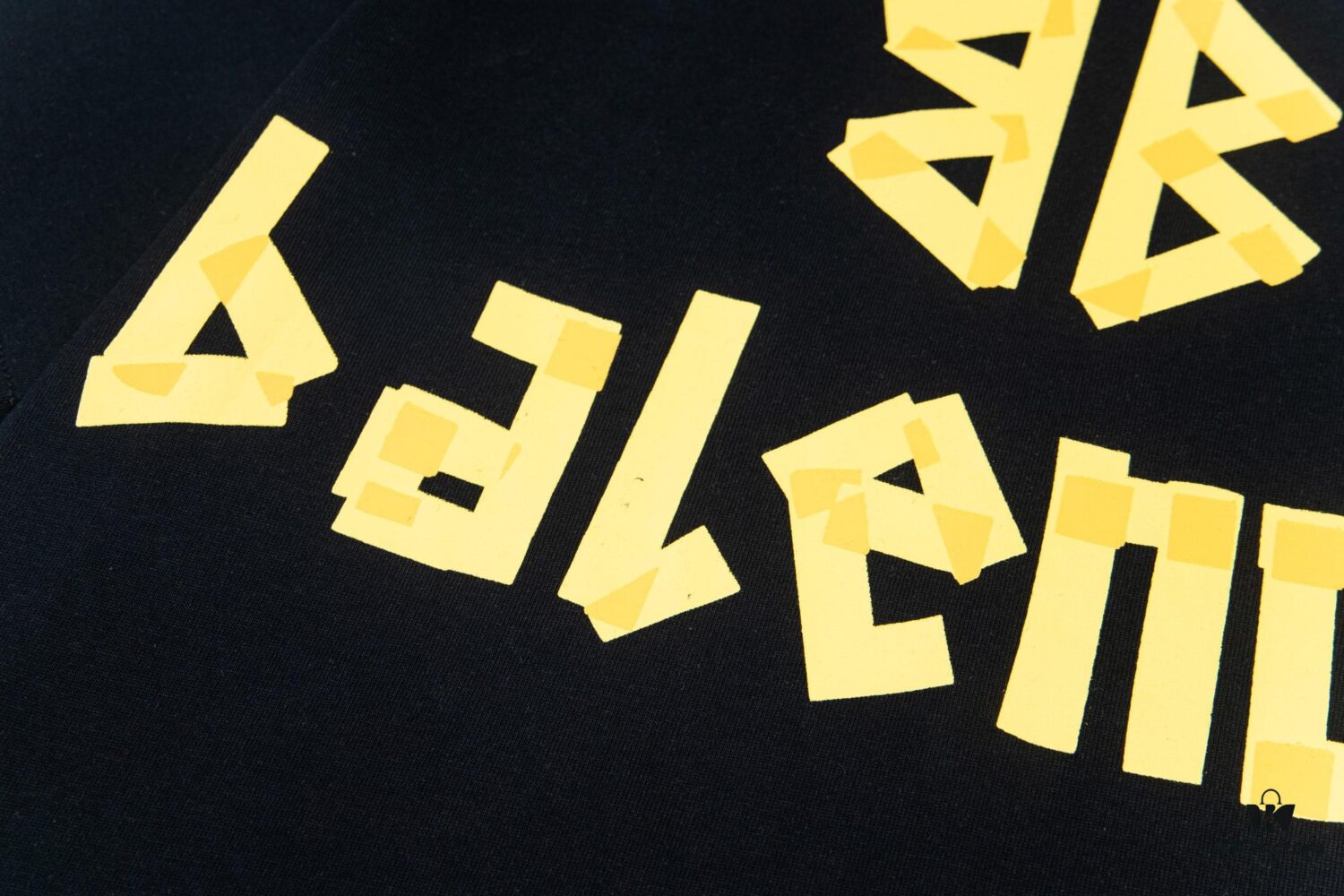 Balenciaga Tape Ripped Short Sleeve T-Shirt