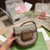 Authentic GUCCI 1955 Horsebit Bag, Saddle Bag with Full Packaging, Size 19.14