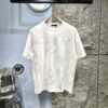Louis Vuitton Monogram Embroidered Jacquard Cut-out T-Shirt