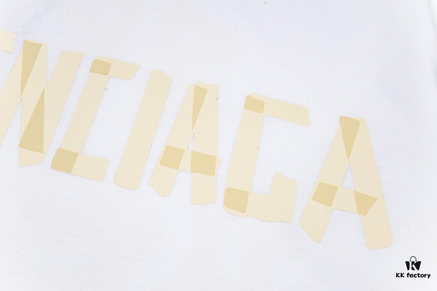 Balenciaga Tape Ripped Short Sleeve T-Shirt