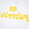 Balenciaga Tape Ripped Short Sleeve T-Shirt