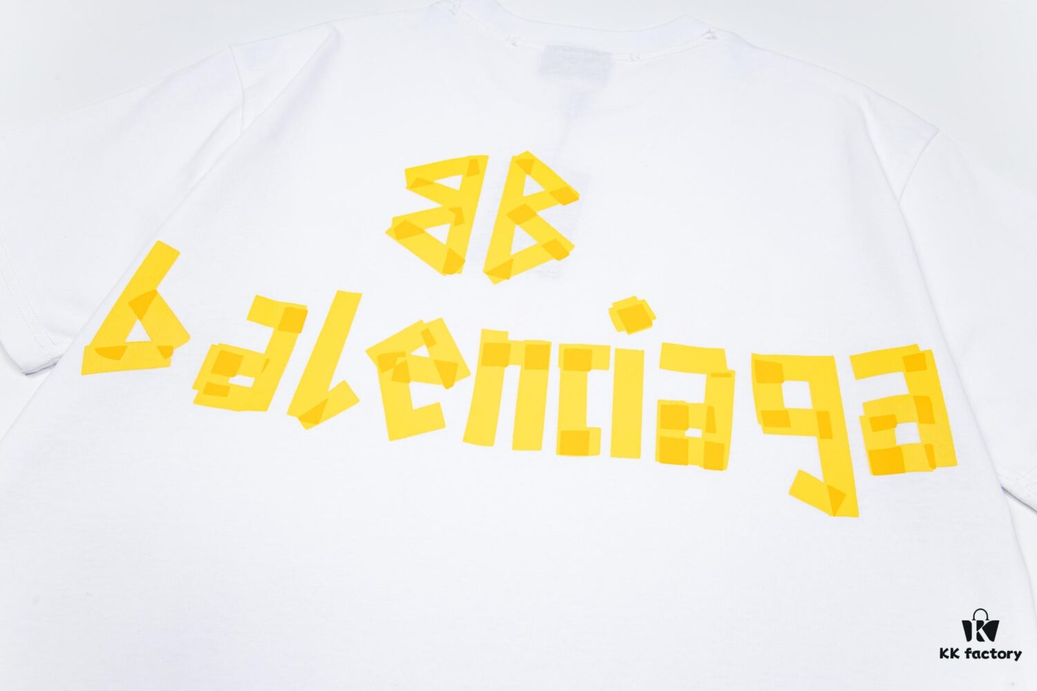 Balenciaga Tape Ripped Short Sleeve T-Shirt
