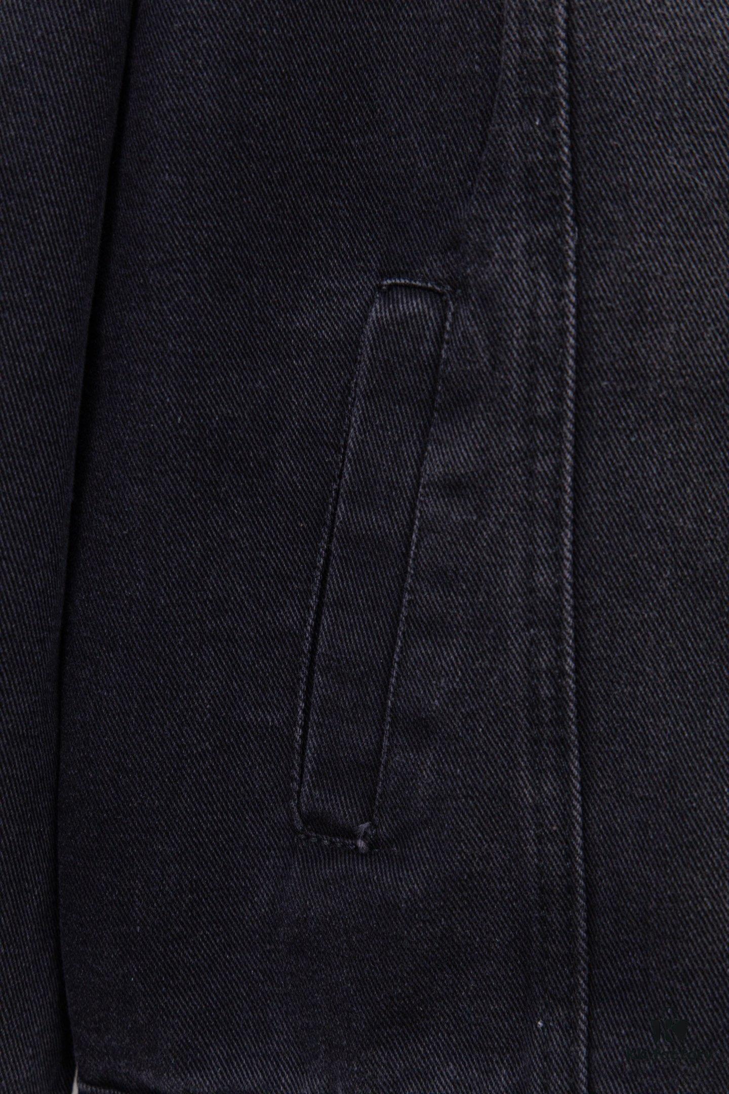 Balenciaga 2024 Fall/Winter New Loose Oversized Denim Jacket with Eiffel Tower Design