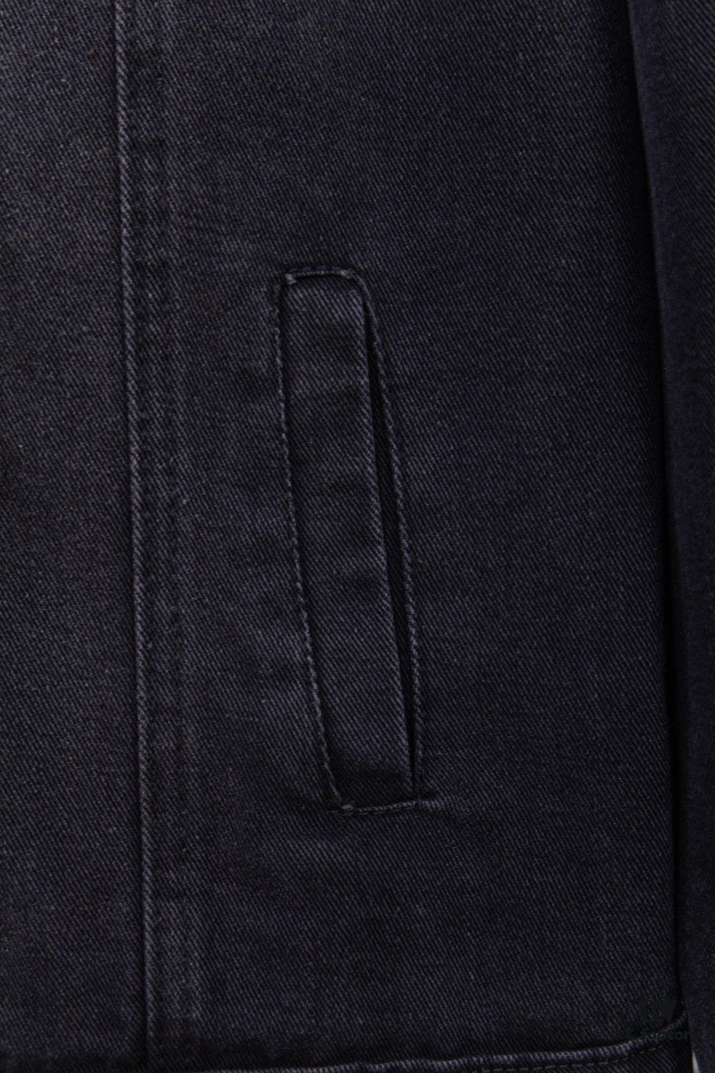 Balenciaga 2024 Fall/Winter New Loose Oversized Denim Jacket with Eiffel Tower Design