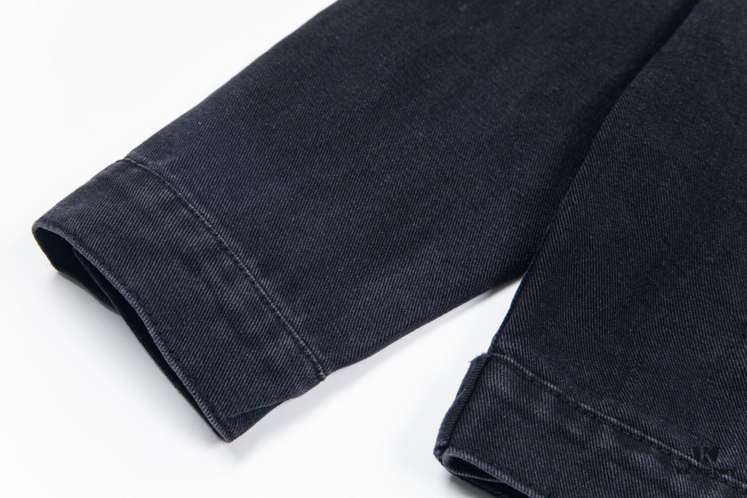 Balenciaga 2024 Fall/Winter New Loose Oversized Denim Jacket with Eiffel Tower Design