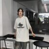 Balenciaga Phantom Double Logo Classic Print Short Sleeve T-Shirt