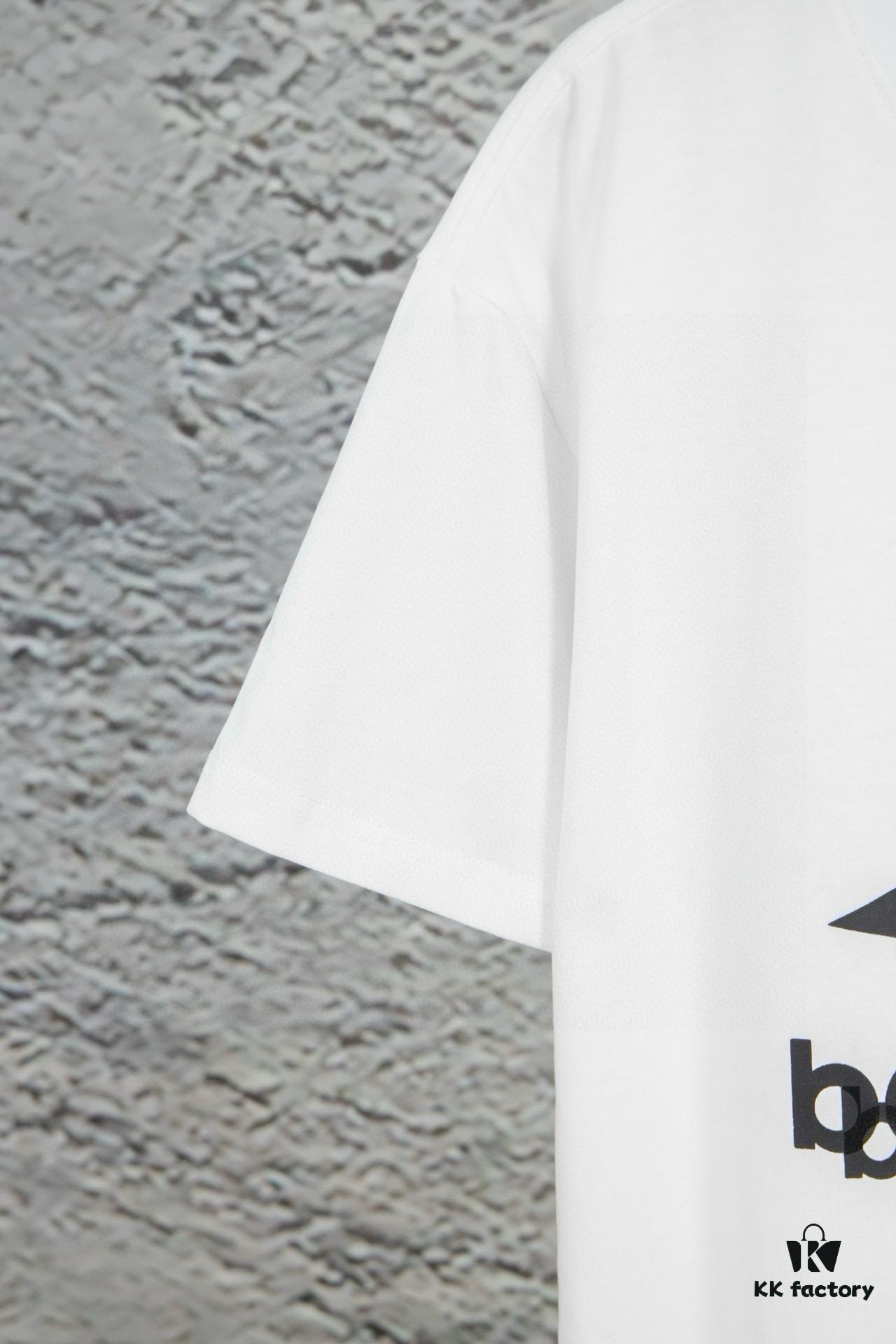 Balenciaga Phantom Double Logo Classic Print Short Sleeve T-Shirt Y093