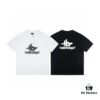 Balenciaga Phantom Double Logo Classic Print Short Sleeve T-Shirt