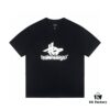 Balenciaga Phantom Double Logo Classic Print Short Sleeve T-Shirt