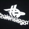 Balenciaga Phantom Double Logo Classic Print Short Sleeve T-Shirt