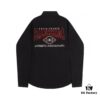 New BALenciaga BLCG 24SS Batman Heavy Embroidery Long-Sleeve Shirt