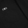 New BALenciaga BLCG 24SS Batman Heavy Embroidery Long-Sleeve Shirt