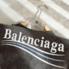 BALENCI*GA 2025 Spring/Summer New Unisex 👫 Short Sleeve T-Shirt with Runway Print and Embroidered Logo – Fashionable Casual Tee in Premium 260g Cotton