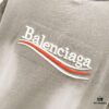 BALENCIAGA 320g Washed Short-Sleeve T-Shirt with Wavy Coke Embroidery and Logo Design