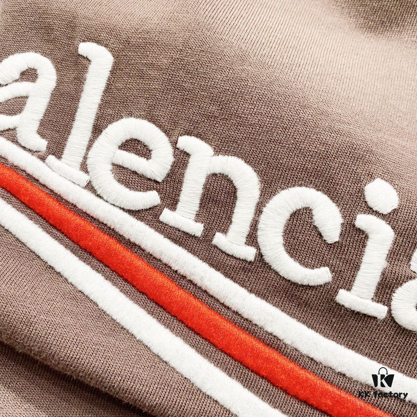 BALENCIAGA Balenciaga 320g Washed Short-Sleeve T-Shirt with Wavy Coca-Cola Embroidery and Logo Design