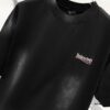 BALENCIAGA 320g Washed Short-Sleeve T-Shirt with Wavy Coke Embroidery and Logo Design