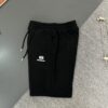 Balenciaga 400g Heavyweight Cotton Loose Casual Shorts with Embroidered Logo Design