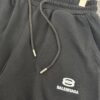 Balenciaga 400g Heavyweight Cotton Loose Casual Shorts with Embroidered Logo Design